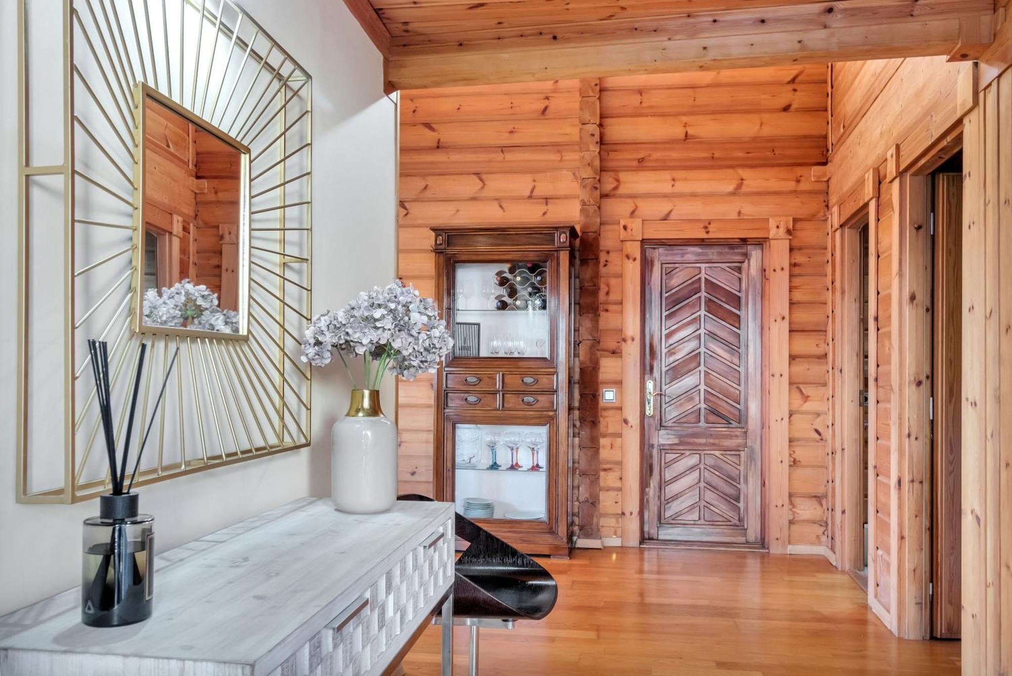 Increible Villa De Madera Con Vistas Al Mar Algeciras Exteriér fotografie