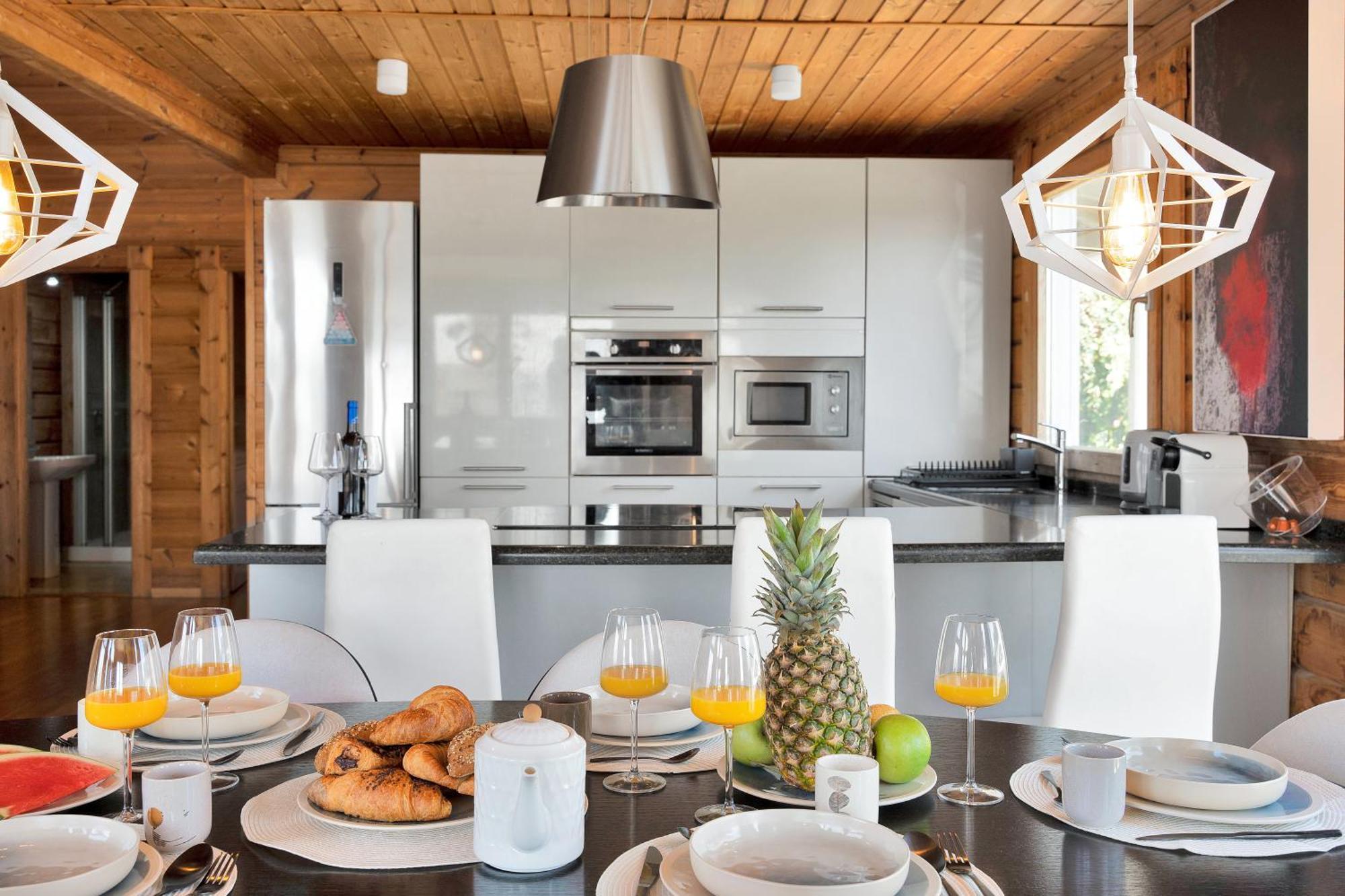 Increible Villa De Madera Con Vistas Al Mar Algeciras Exteriér fotografie