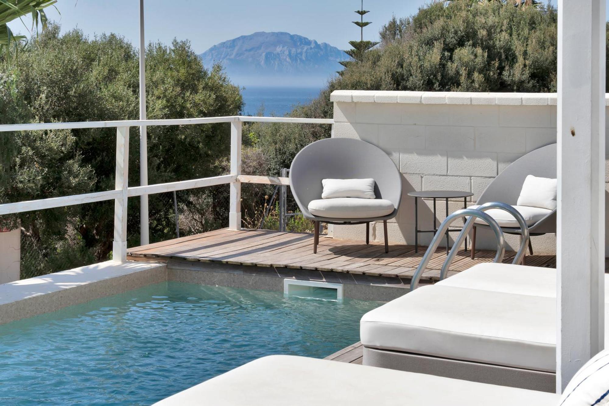 Increible Villa De Madera Con Vistas Al Mar Algeciras Exteriér fotografie